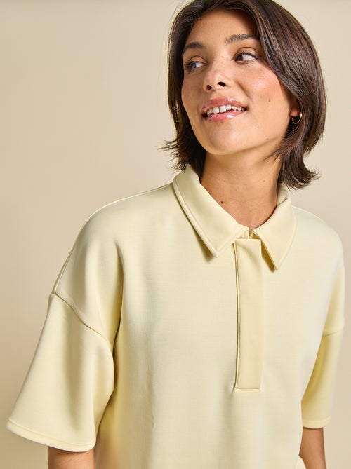 Polo de desporto oversize - (ekstract) - Kiabi Polo de desporto oversize - (ekstract) - Kiabi