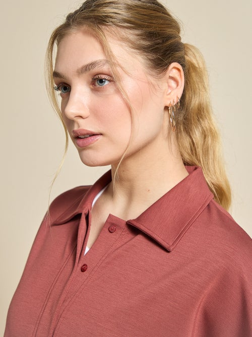 Polo de desporto oversize - (ekstract) - Kiabi Polo de desporto oversize - (ekstract) - Kiabi