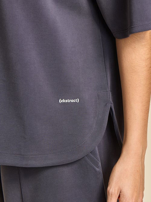 Polo de desporto oversize - (ekstract) - Kiabi Polo de desporto oversize - (ekstract) - Kiabi