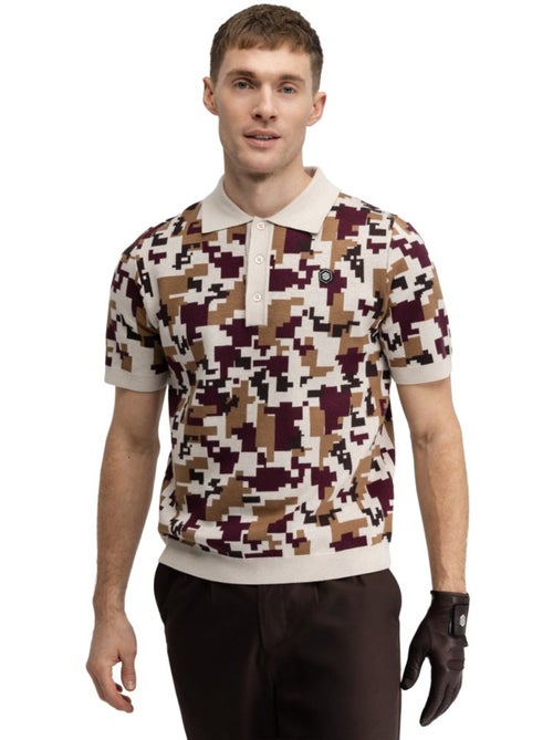 Polo de golfe de malha para homem - Kiabi