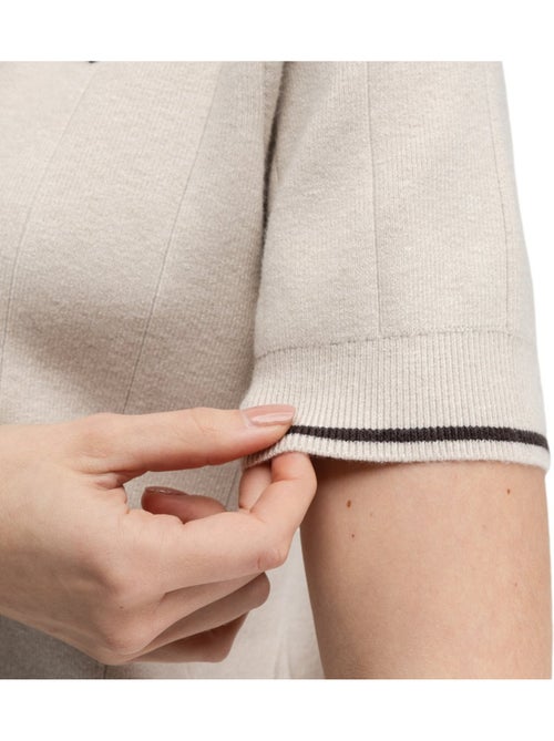 Polo de golfe de malha para mulher - Kiabi