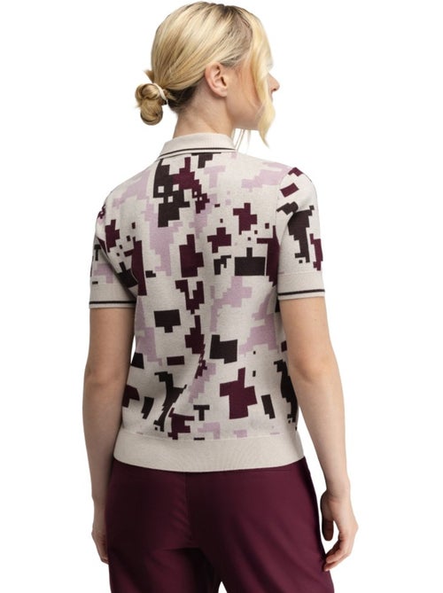 Polo de golfe de malha para mulher - Kiabi