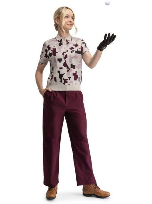 Polo de golfe de malha para mulher - Kiabi