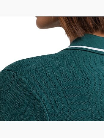 Polo de golfe de malha para mulher