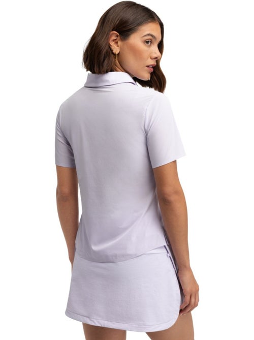 Polo de golfe de manga curta de alta performance para mulher - Kiabi