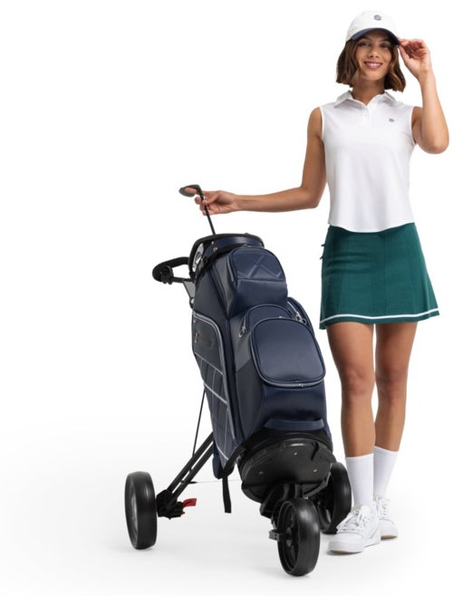 Polo de golfe performance sem mangas para mulher - Kiabi