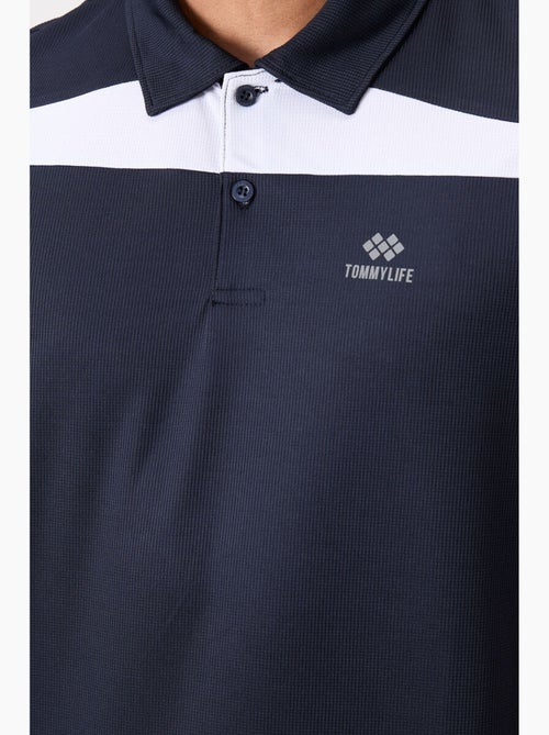 Polo de homem com blocos de cor tommy - Kiabi Polo de homem com blocos de cor tommy - Kiabi