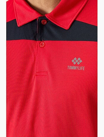 Polo color block tommy
