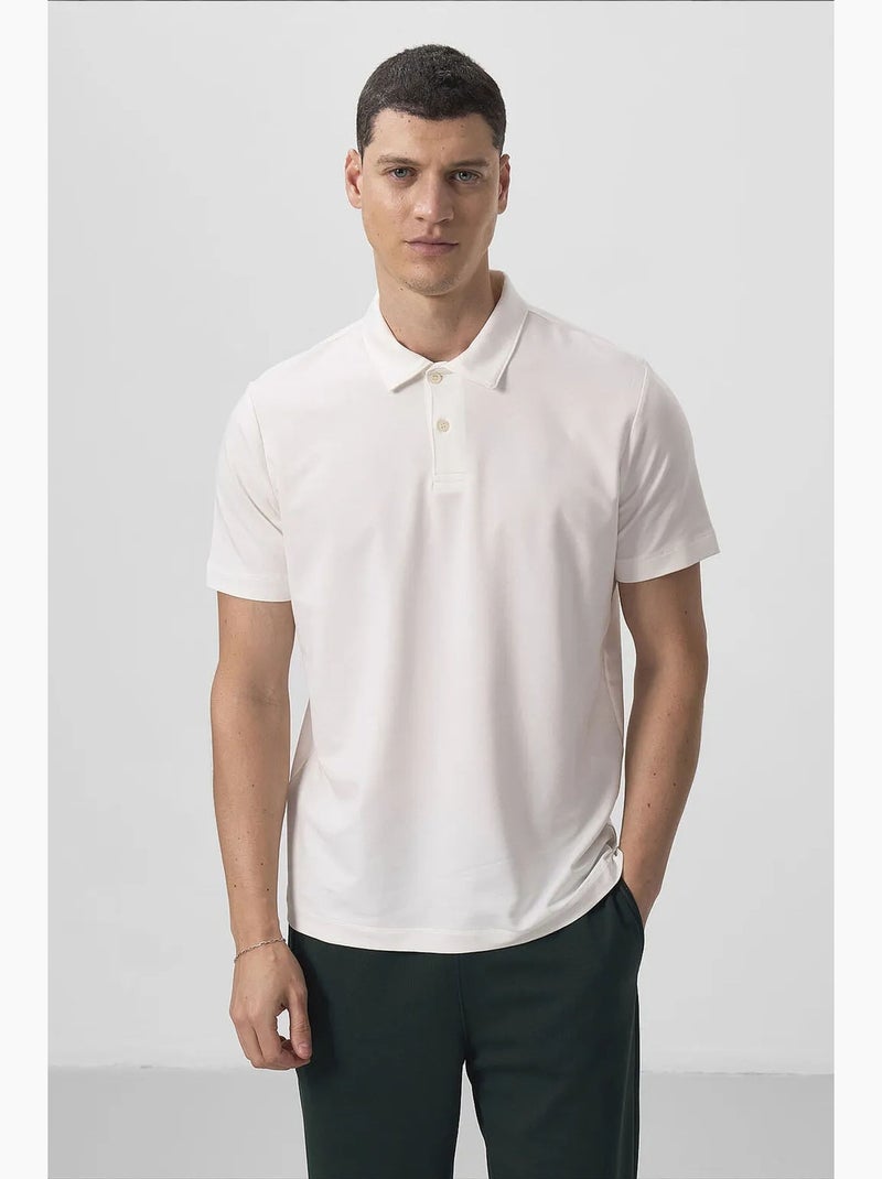Polo de homem em algodão e elastano tommy Azul escuro - Kiabi