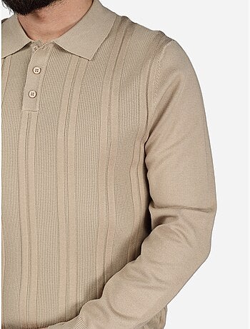 Polo de manga comprida - Frilivin