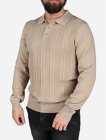 Polo de manga comprida - Frilivin