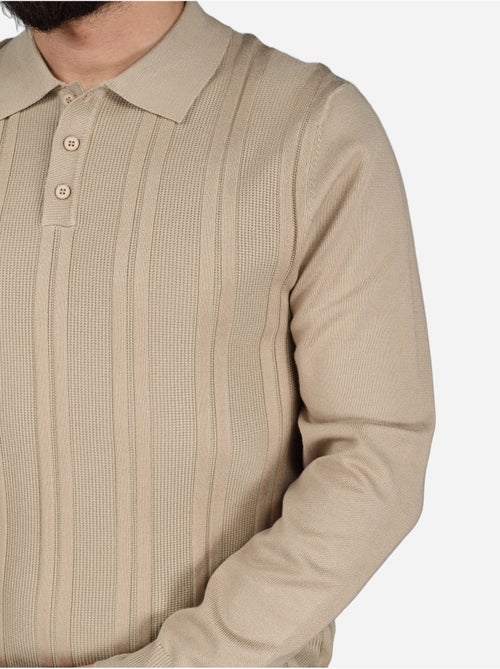 Polo de manga comprida - Frilivin - Kiabi Polo de manga comprida - Frilivin - Kiabi