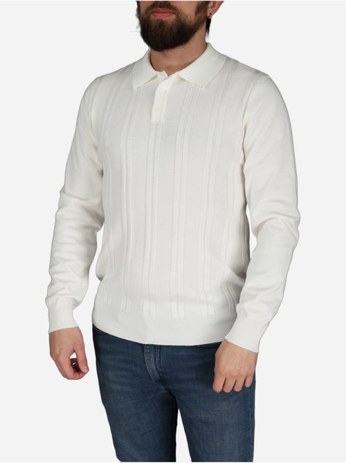 Polo de manga comprida - Frilivin - Kiabi Polo de manga comprida - Frilivin - Kiabi