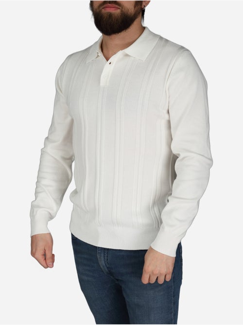 Polo de manga comprida - Frilivin - Kiabi Polo de manga comprida - Frilivin - Kiabi