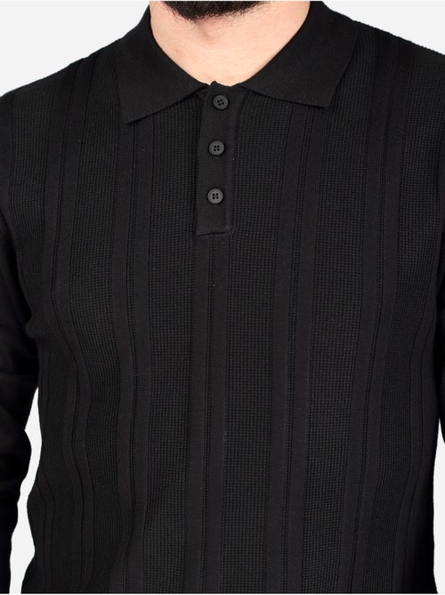 Polo de manga comprida - Frilivin - Kiabi Polo de manga comprida - Frilivin - Kiabi