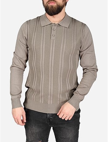 Polo de manga comprida - Frilivin
