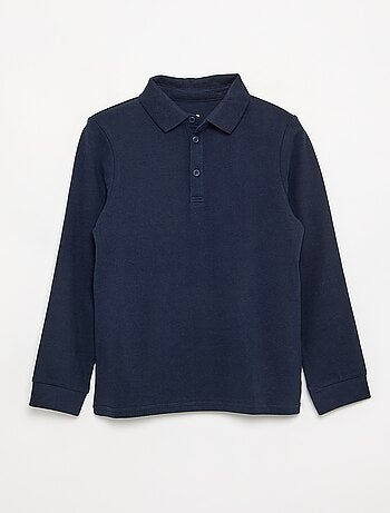 Polo de manga comprida