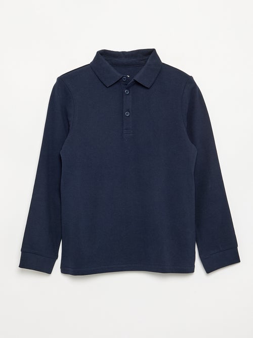 Polo de manga comprida - Kiabi