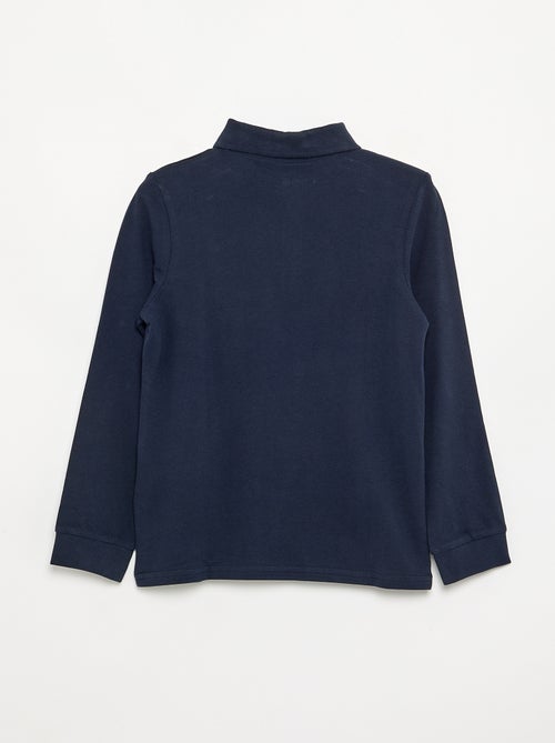 Polo de manga comprida - Kiabi