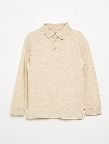 Polo de manga comprida