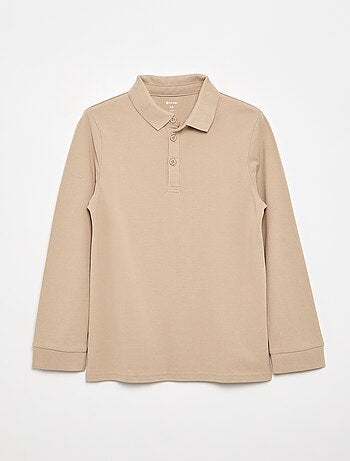 Polo de manga comprida