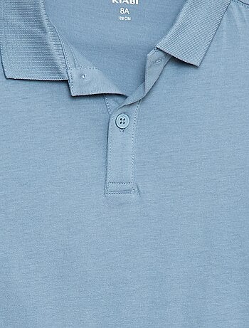 Polo de manga comprida liso