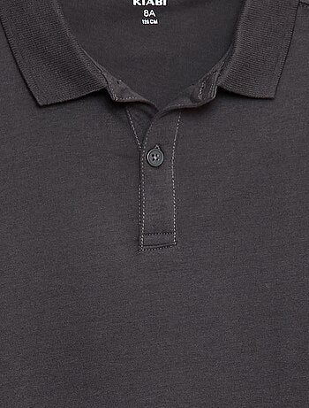 Polo de manga comprida liso