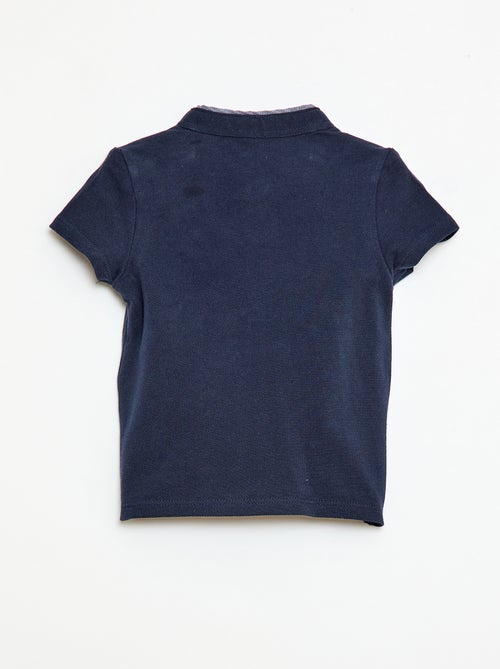 Polo de manga curta - Kiabi