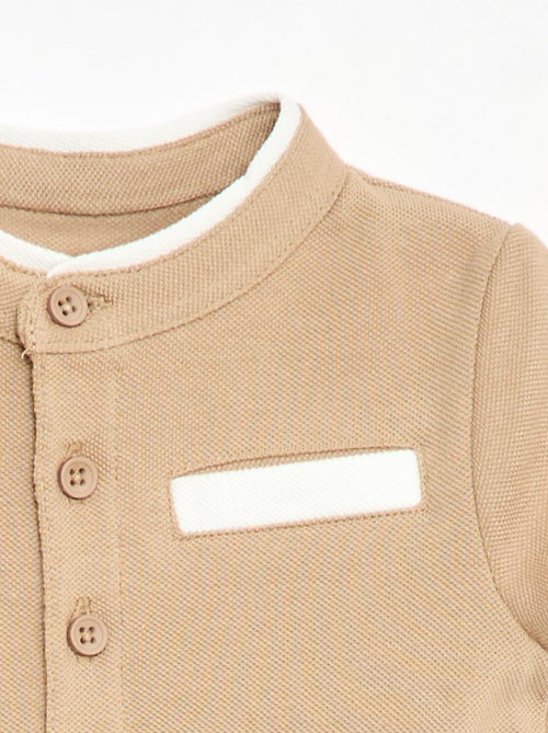 Polo de manga curta - Kiabi