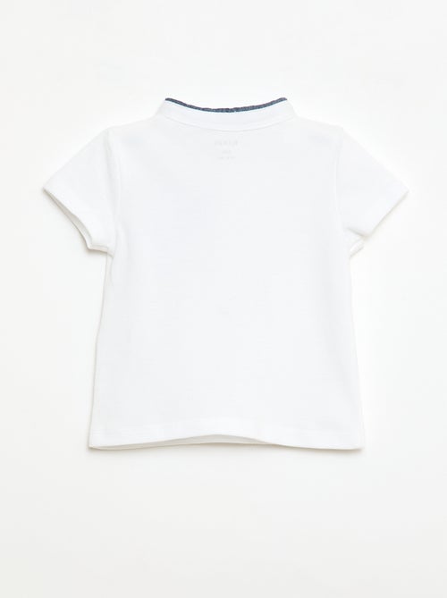 Polo de manga curta - Kiabi