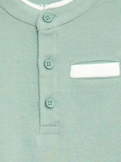 Polo de manga curta - Kiabi