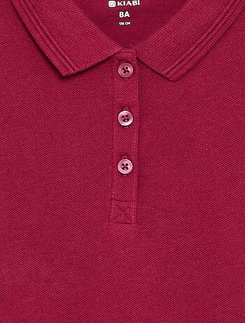Polo de manga curta