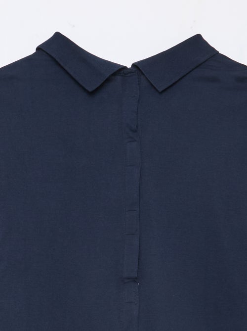 Polo de mangas compridas - So Easy - Kiabi