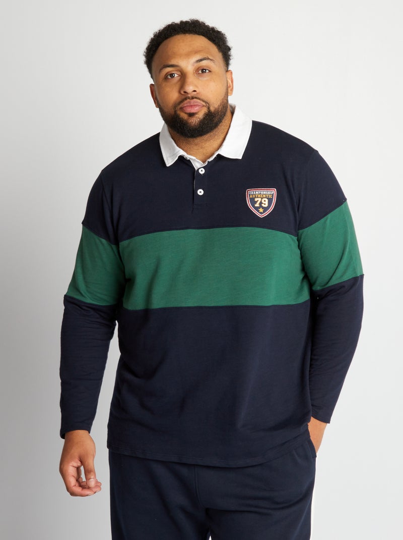 Polo de rugby AZUL - Kiabi