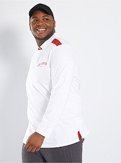 Polo de rugby de manga comprida - Kiabi