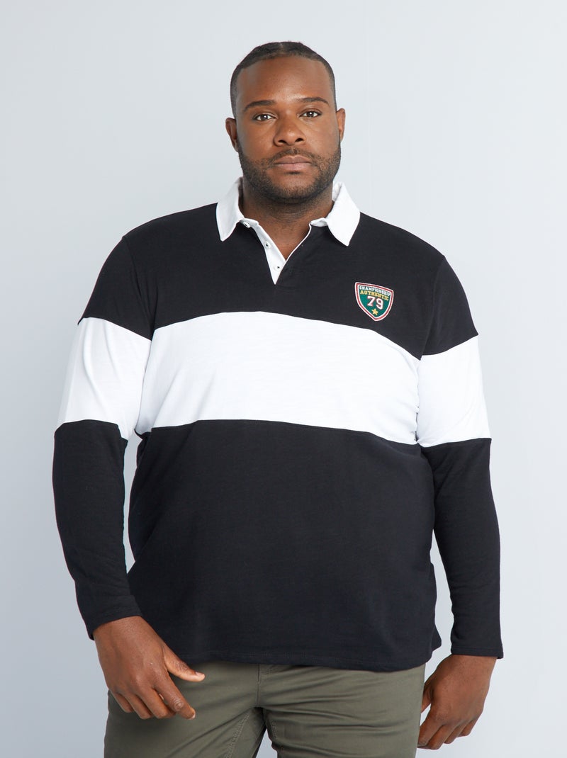 Polo de rugby PRETO - Kiabi