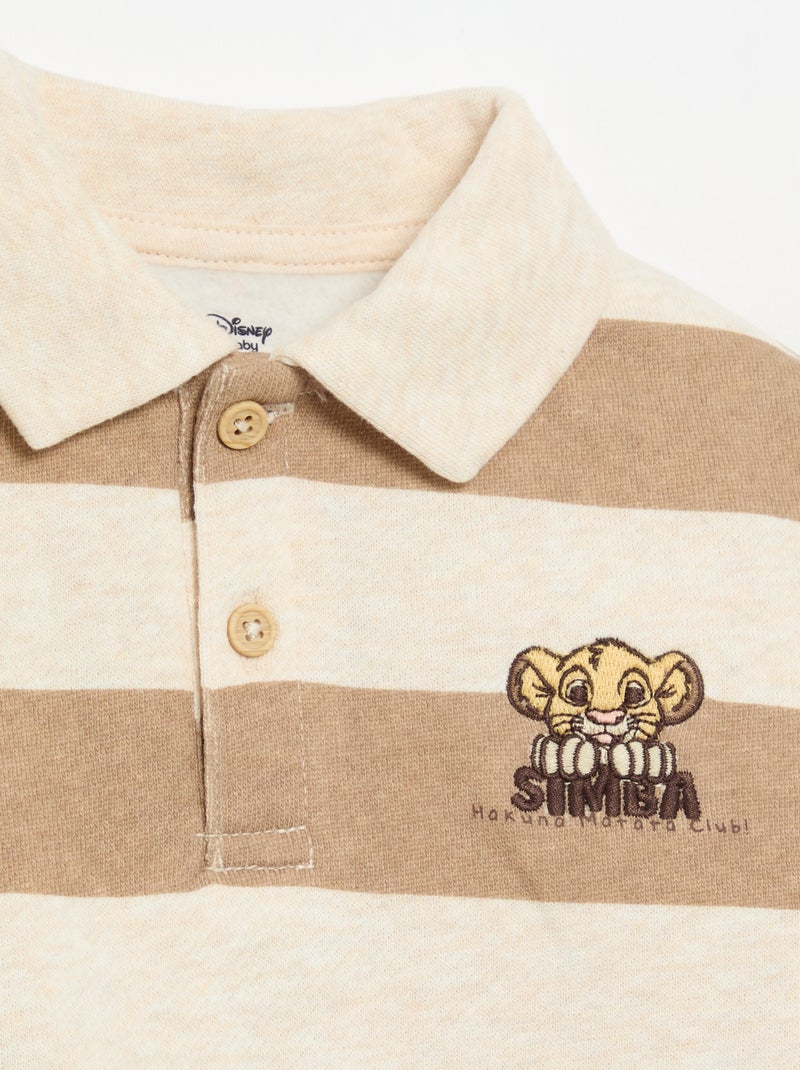 Polo 'Disney' em polar Bege - Kiabi