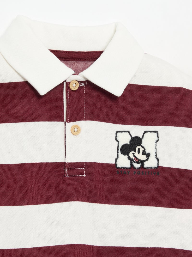 Polo 'Disney' em polar Vermelho - Kiabi