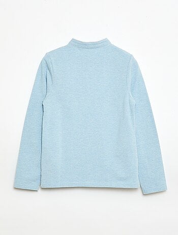 Polo em algodão piqué