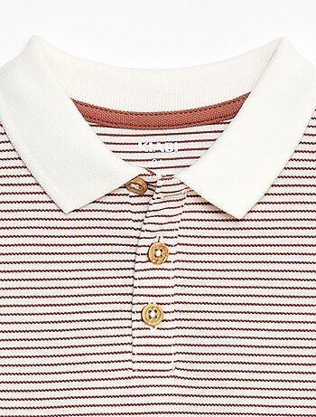 Polo em algodão piqué