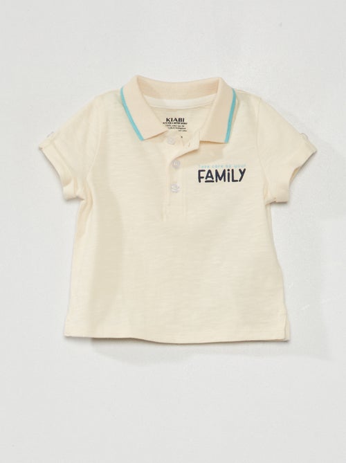 Polo em jersey - Kiabi