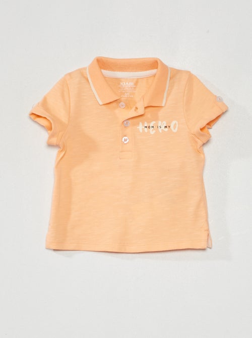 Polo em jersey - Kiabi