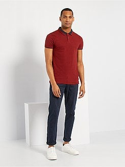 Polo em malha fina - Kiabi