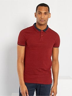 Polo em malha fina - Kiabi