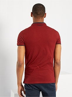 Polo em malha fina - Kiabi