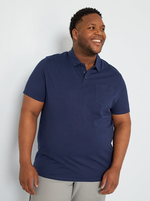 Polo em malha jersey - Kiabi