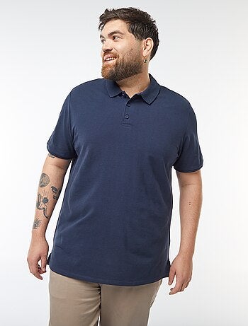 Polo em malha piqué