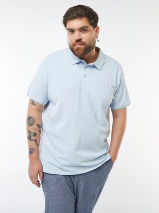 Polo em malha piqué