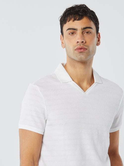 Polo em malha piqué - Kiabi