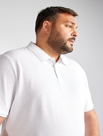 Polo em malha piqué